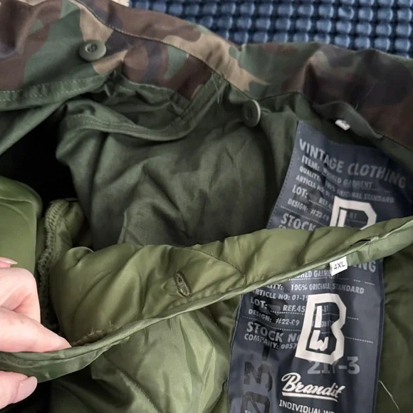 Camouflage Men's Jacket 4XL brand new - Picture 16 of 16